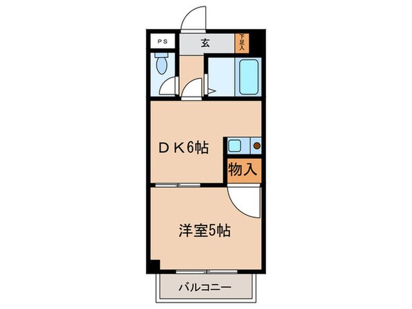 ガ－デンビル城下の物件間取画像